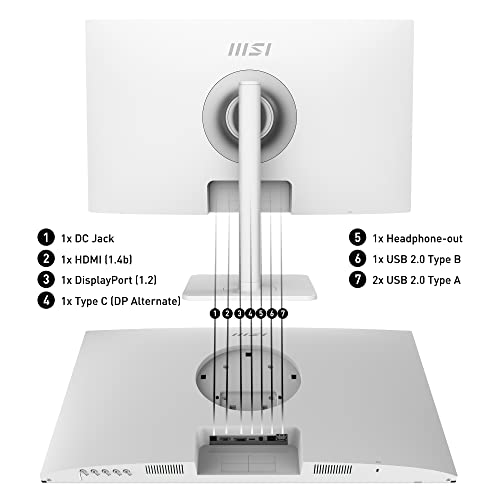 MSI Modern 27" WQHD Monitor - 75Hz, IPS