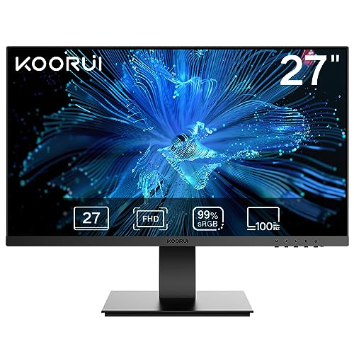 KOORUI 27" FHD Monitor with Speaker