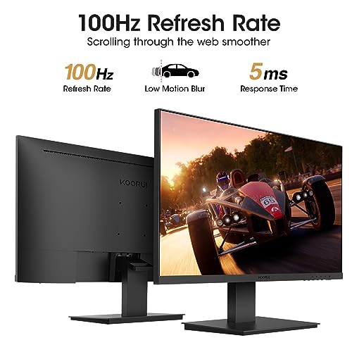 24" FHD Monitor, 1920 x 1080p, 100Hz, Ultra-Slim