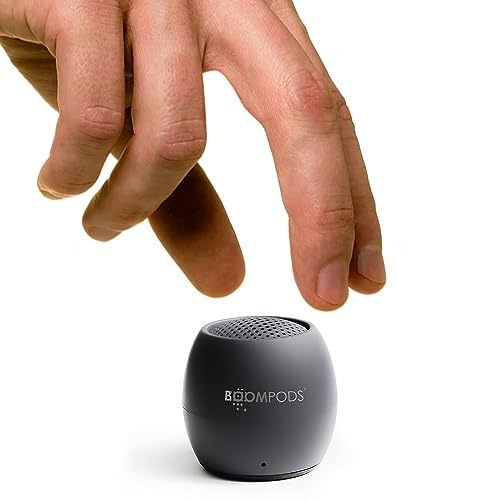 Smallest Alexa Waterproof Speaker with Big Sound - Grey