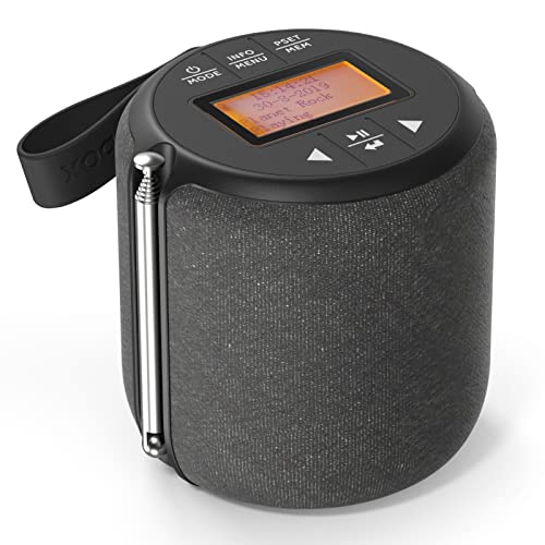 Portable DAB Bluetooth Speaker, Splashproof, Rechargeable