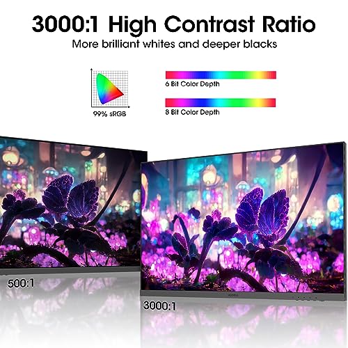 24" FHD Monitor, 1920 x 1080p, 100Hz, Ultra-Slim