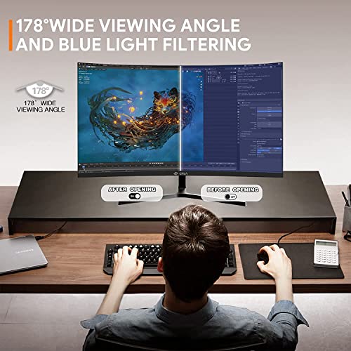 Curved Gaming Monitor - FHD 24" 75Hz