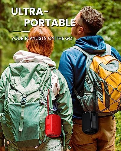 NOTABRICK Portable Bluetooth Speaker: 15W Stereo, Enhanced Bass