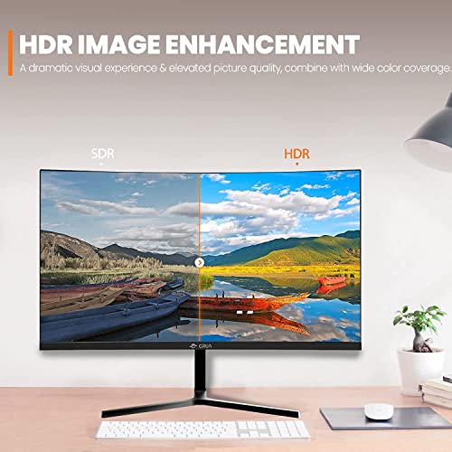 Curved Gaming Monitor - FHD 24" 75Hz