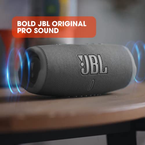 JBL Charge 5 - Waterproof Bluetooth Speaker with Deep Bass