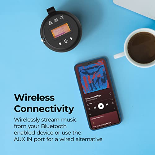 Portable DAB Bluetooth Speaker, Splashproof, Rechargeable