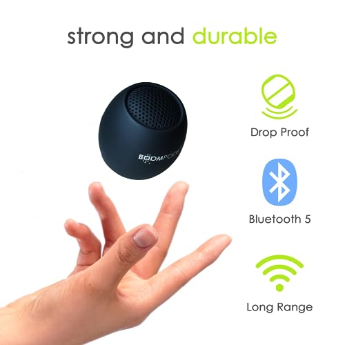 Smallest Alexa Waterproof Speaker with Big Sound - Grey