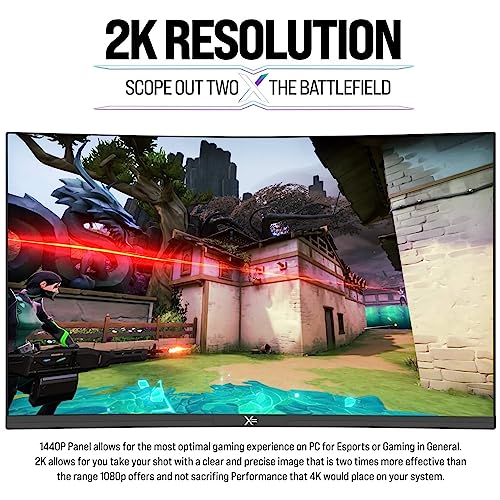 XC27WQ 27" Gaming Monitor with Curved RGB