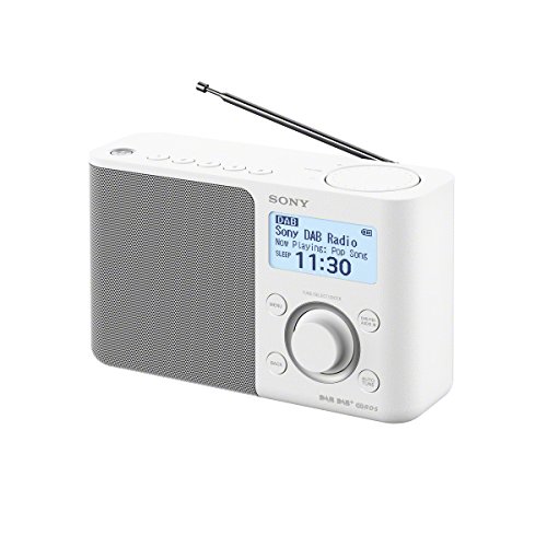 Sony XDR-S61D Portable Digital Radio - White