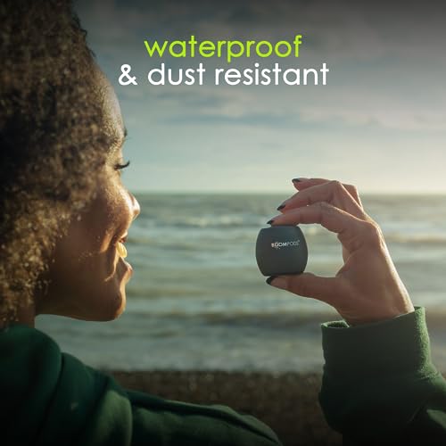 Smallest Alexa Waterproof Speaker with Big Sound - Grey