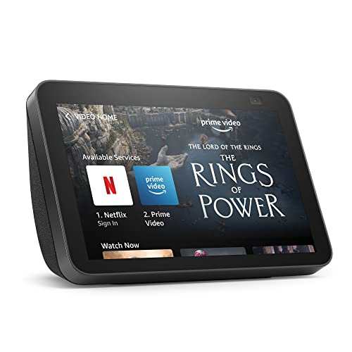 Echo Show 8 | HD Smart Display with Alexa, 13MP Camera