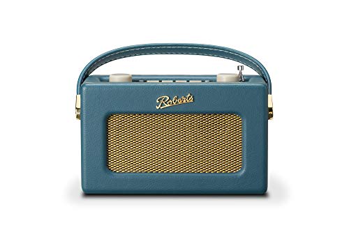 Roberts Rev-Uno Retro Bluetooth Portable Radio - Teal Blue