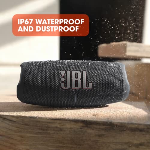JBL Charge 5 - Waterproof Bluetooth Speaker with Deep Bass