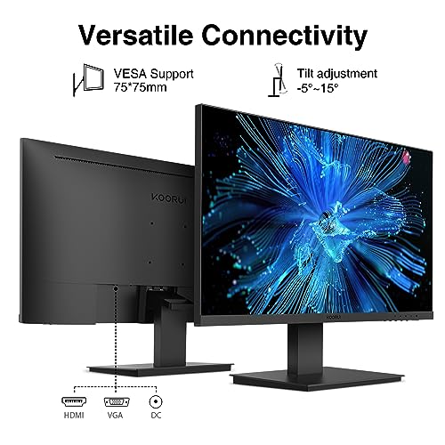 KOORUI 27" FHD Monitor with Speaker