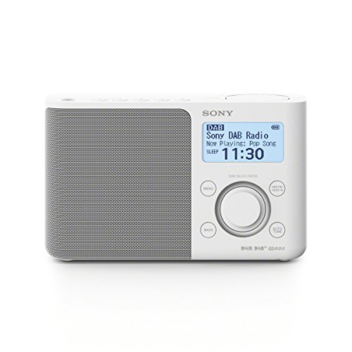 Sony XDR-S61D Portable Digital Radio - White