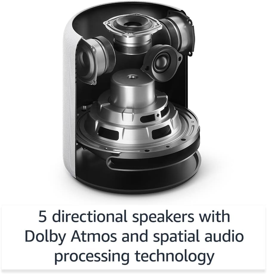 Echo Studio: Smartest Sound Speaker with Dolby Atmos