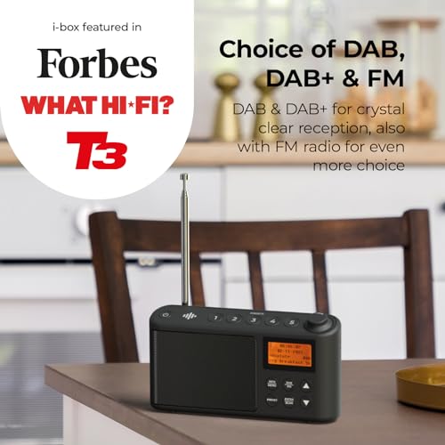 Portable DAB Plus Radio with USB Charging