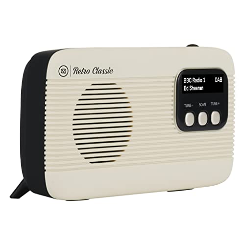 VQ Retro Classic DAB/DAB+ Radio - Bluetooth 5.0