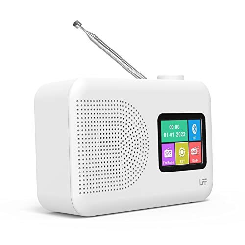 Compact Bluetooth DAB/FM Radio with Color Display