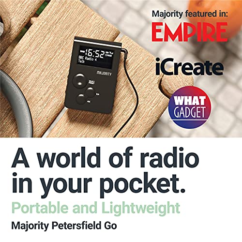 Portable Radio | FM & DAB | USB Charging | Headphones