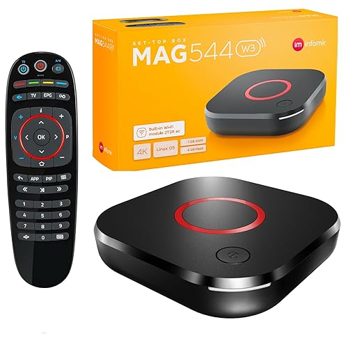 MAG 544w3 4K IPTV Set TOP Box