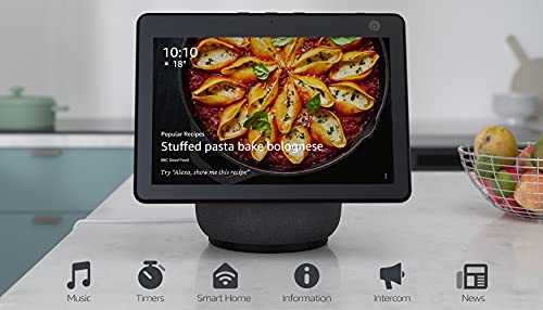 Echo Show 10: Smart HD Display with Motion and Alexa