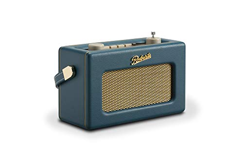 Roberts Rev-Uno Retro Bluetooth Portable Radio - Teal Blue