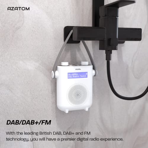 Wireless Bluetooth Shower Radio with LED Display