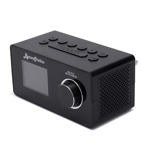ByronStatics Bluetooth DAB+ FM Radio, 2.1" Display