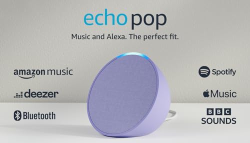 Compact Wi-Fi & Bluetooth Smart Speaker with Alexa