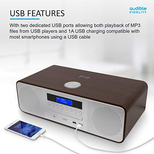 Complete Hi-Fi System with CD Player, Speakers & Bluetooth
