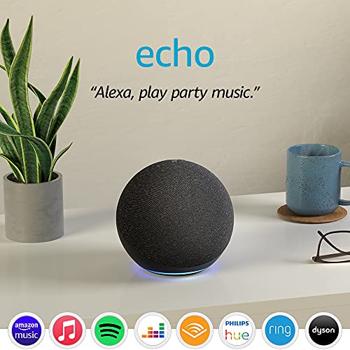 Echo (4th gen): Premium Sound Smart Speaker & Smart Home Hub