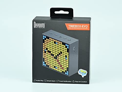 Divoom Timebox evo Bluetooth Speaker with Pixel Art