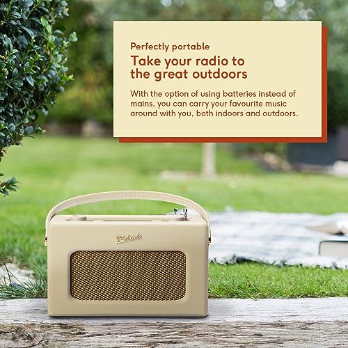 Roberts Revival RD70PC Bluetooth Digital Radio - Pastel Cream