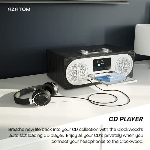 Hi-Fi Speaker System with DAB+ FM, CD, Bluetooth