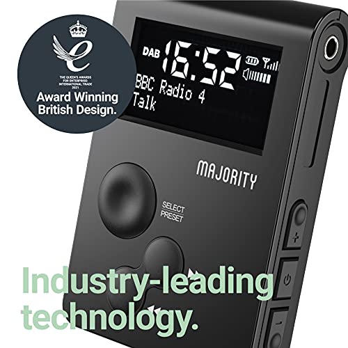 Portable Radio | FM & DAB | USB Charging | Headphones