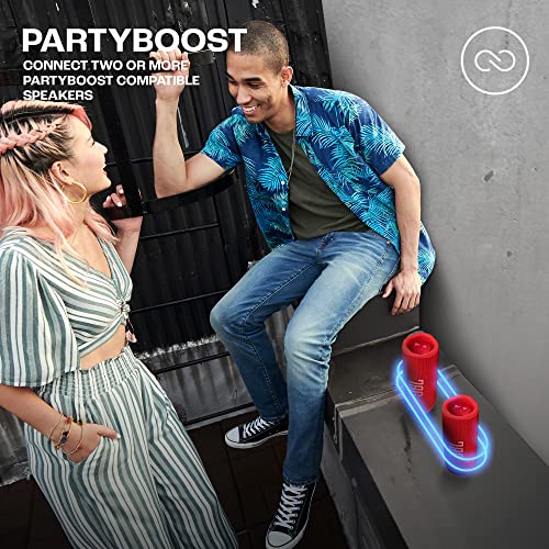 JBL Flip 6 Portable Bluetooth Speaker - Red