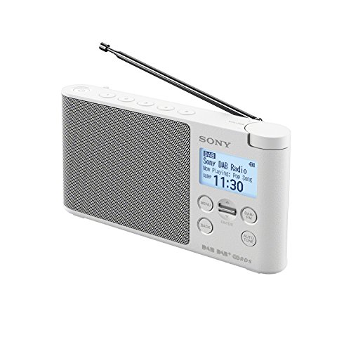 Sony XDR-S41D Portable DAB/DAB+ Wireless Radio - White