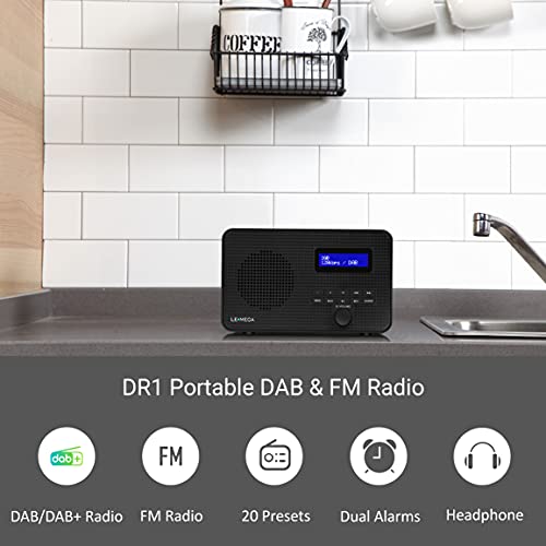 LEMEGA DR1 Dual Alarm DAB Radio