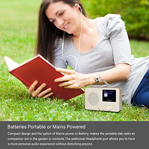 LEMEGA DR3 DAB Radio: Portable Bluetooth Kitchen Gadget