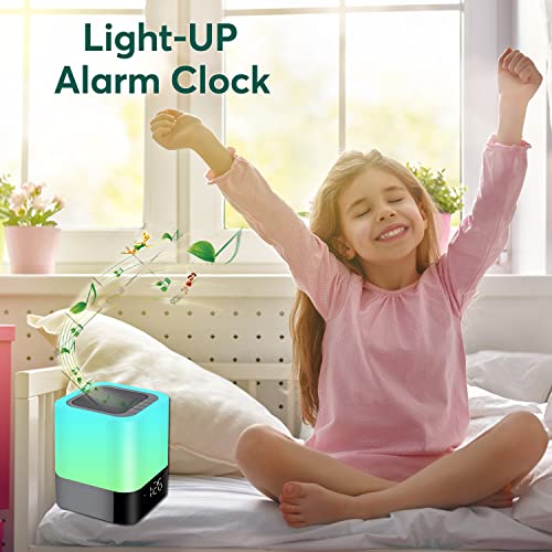 WamGra Bluetooth Speaker with Touch Control, Alarm Clock