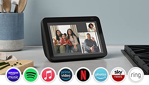 Echo Show 8 | HD Smart Display with Alexa, 13MP Camera