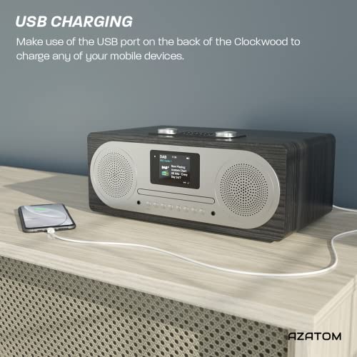 Hi-Fi Speaker System with DAB+ FM, CD, Bluetooth