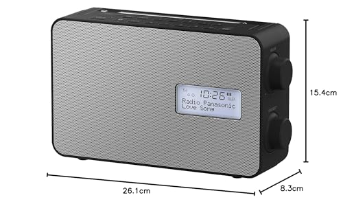 Panasonic Smart radio with USB charging, Bluetooth & DAB+