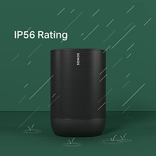 Sonos Move - Versatile Outdoor & Indoor Smart Speaker