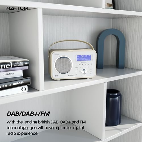Retro Digital FM Radio with Bluetooth 5.0