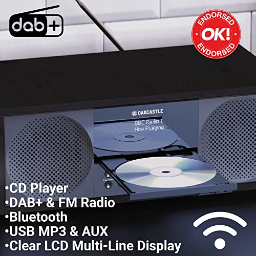 Oakcastle DAB500: Bluetooth DAB+ Radio & CD