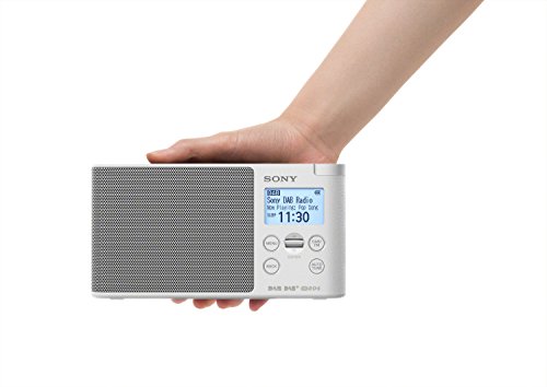 Sony XDR-S41D Portable DAB/DAB+ Wireless Radio - White