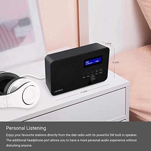 LEMEGA DR1 Dual Alarm DAB Radio